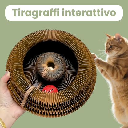 Tiragraffi interattivo per gatti